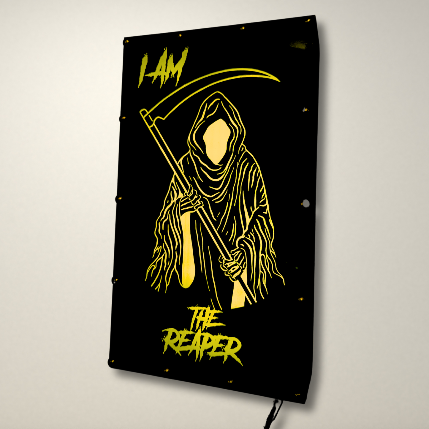 I Am The Reaper LED Lightbox