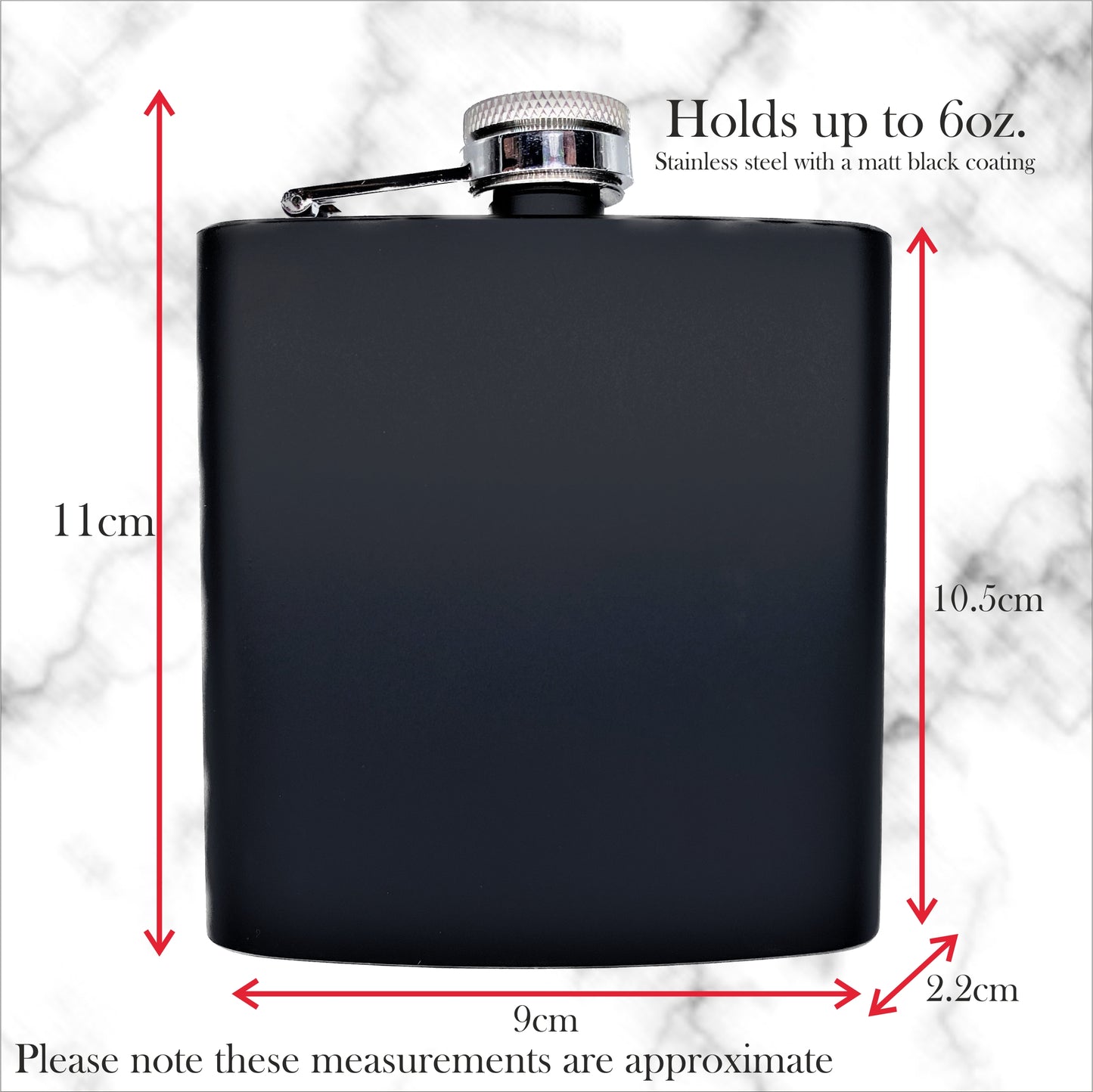 Facehugger inspired Hipflask