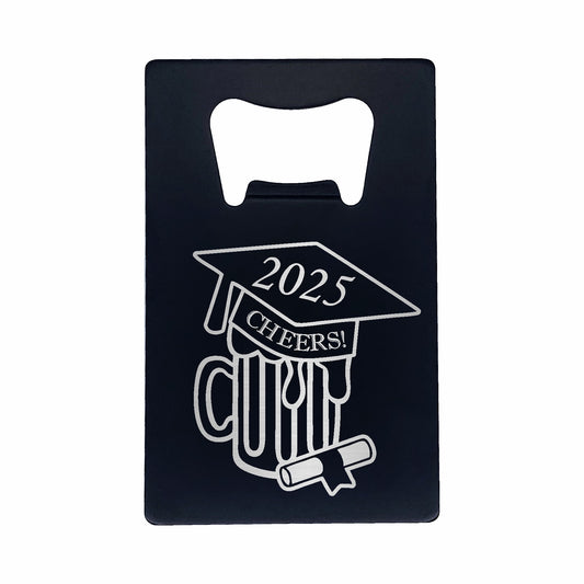 Graduation Cap Cheers Beer personalised bottle opener