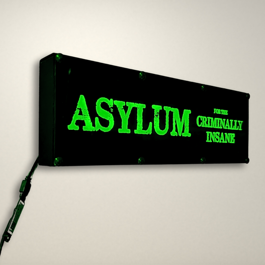 Asylum for the Criminally Insane LED Light Box