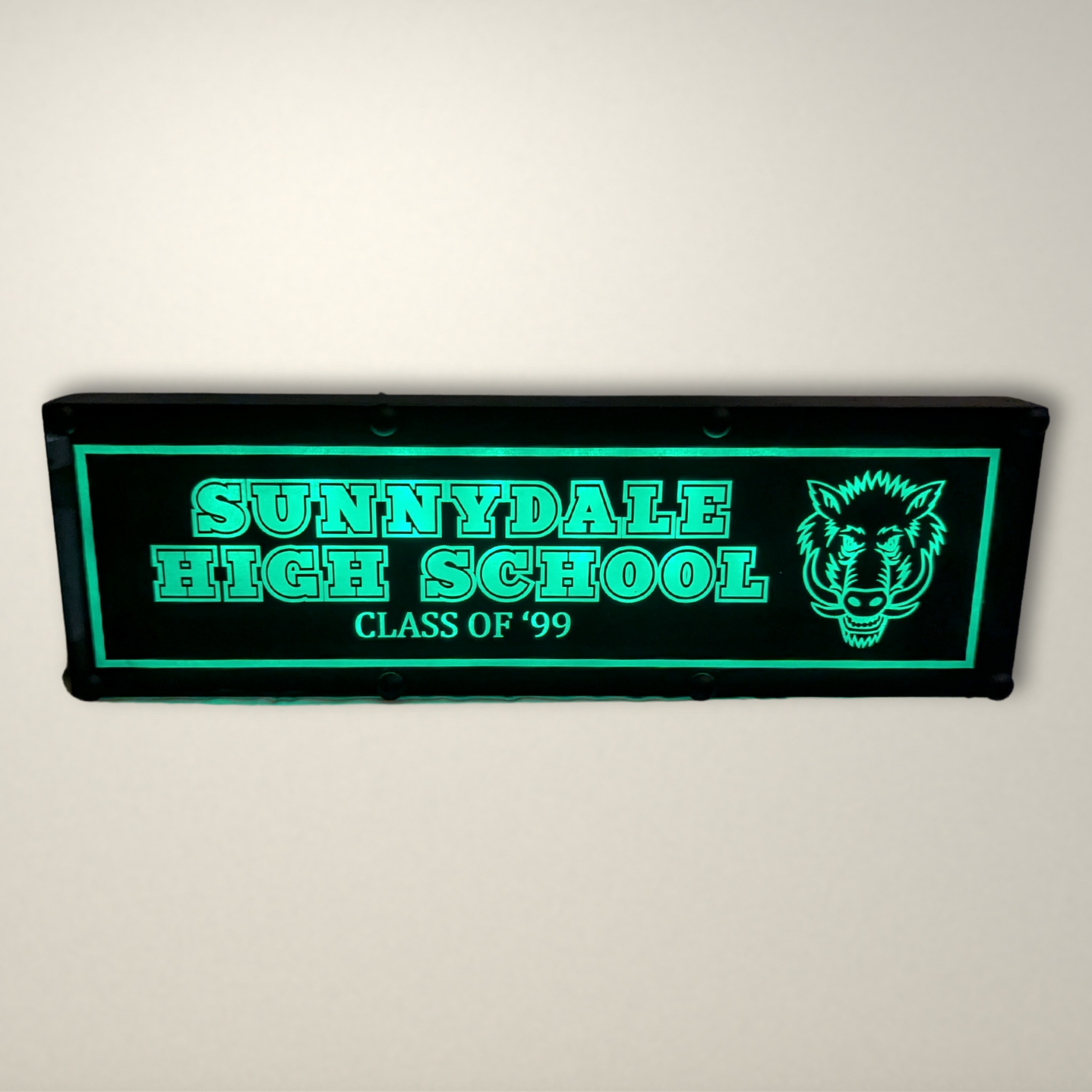 Sunnydale High School Class of 99 LED Lightbox