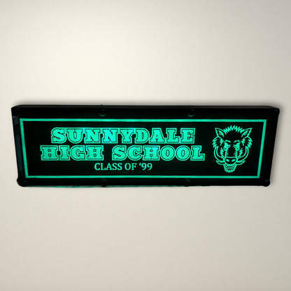 Sunnydale High School Class of 99 LED Lightbox