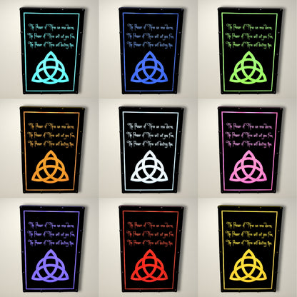 Charmed inspired LED Lightbox