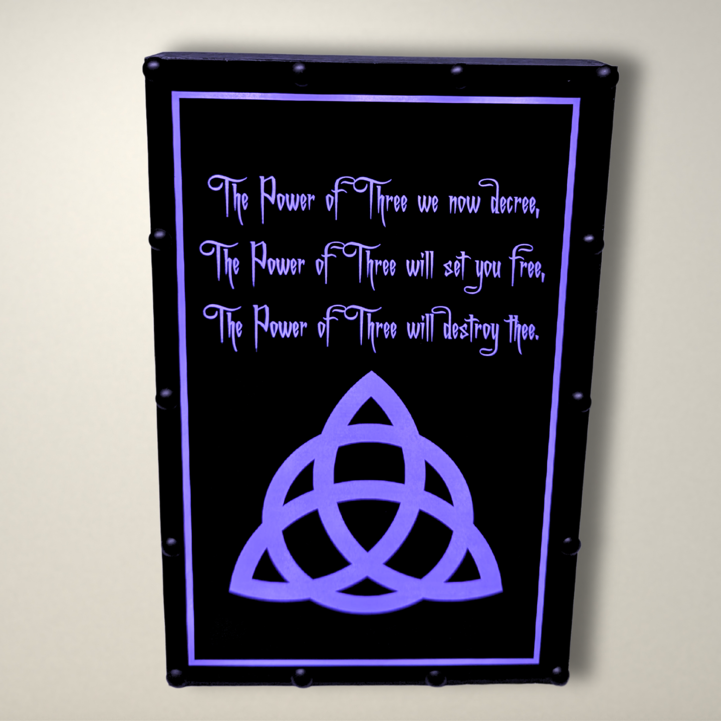 Charmed inspired LED Lightbox
