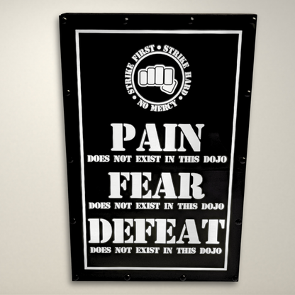 Cobra Kai PAIN FEAR DEFEAT Inspired LED Light Box