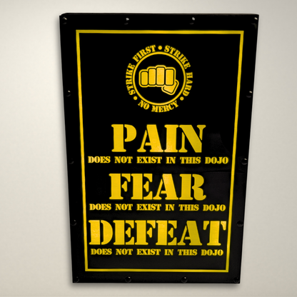 Cobra Kai PAIN FEAR DEFEAT Inspired LED Light Box