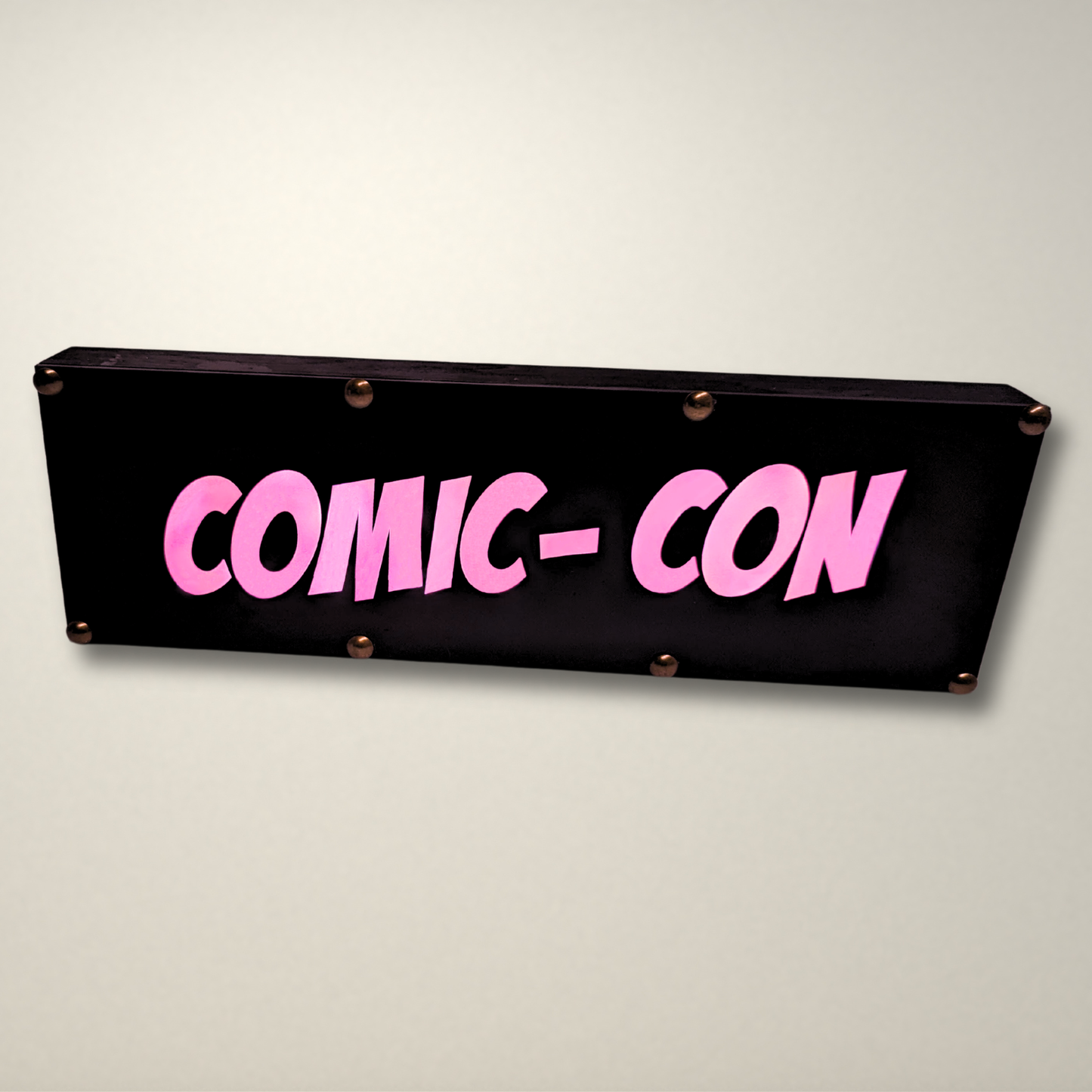 Comic Con LED Lightbox
