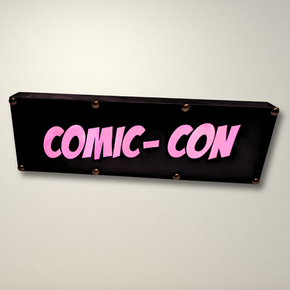 Comic Con LED Lightbox