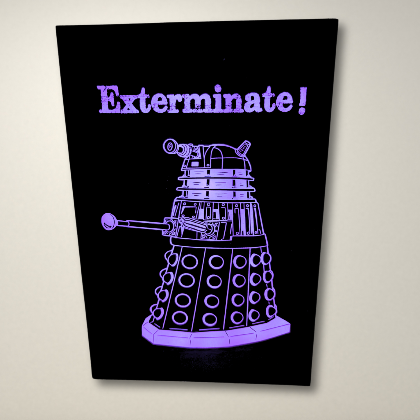 Dalek Inspired LED Light Box