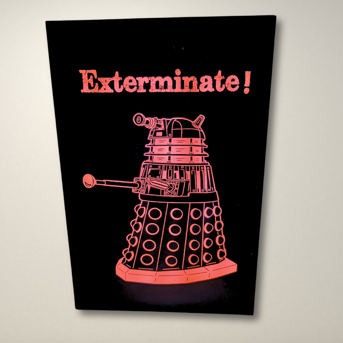 Dalek Inspired LED Light Box