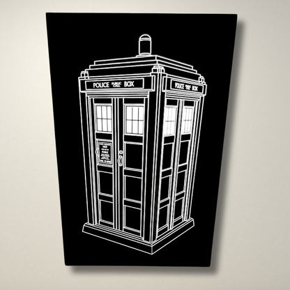 Police Box LED Light Box