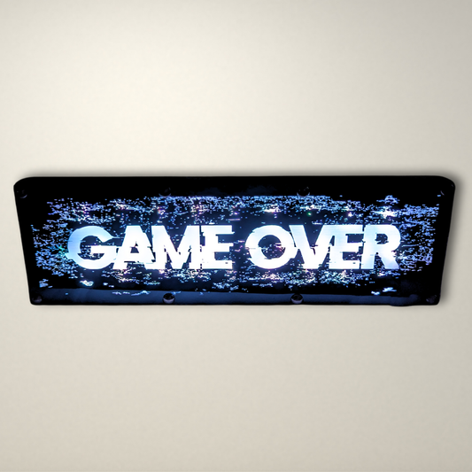 GAME OVER LED Lightbox Small