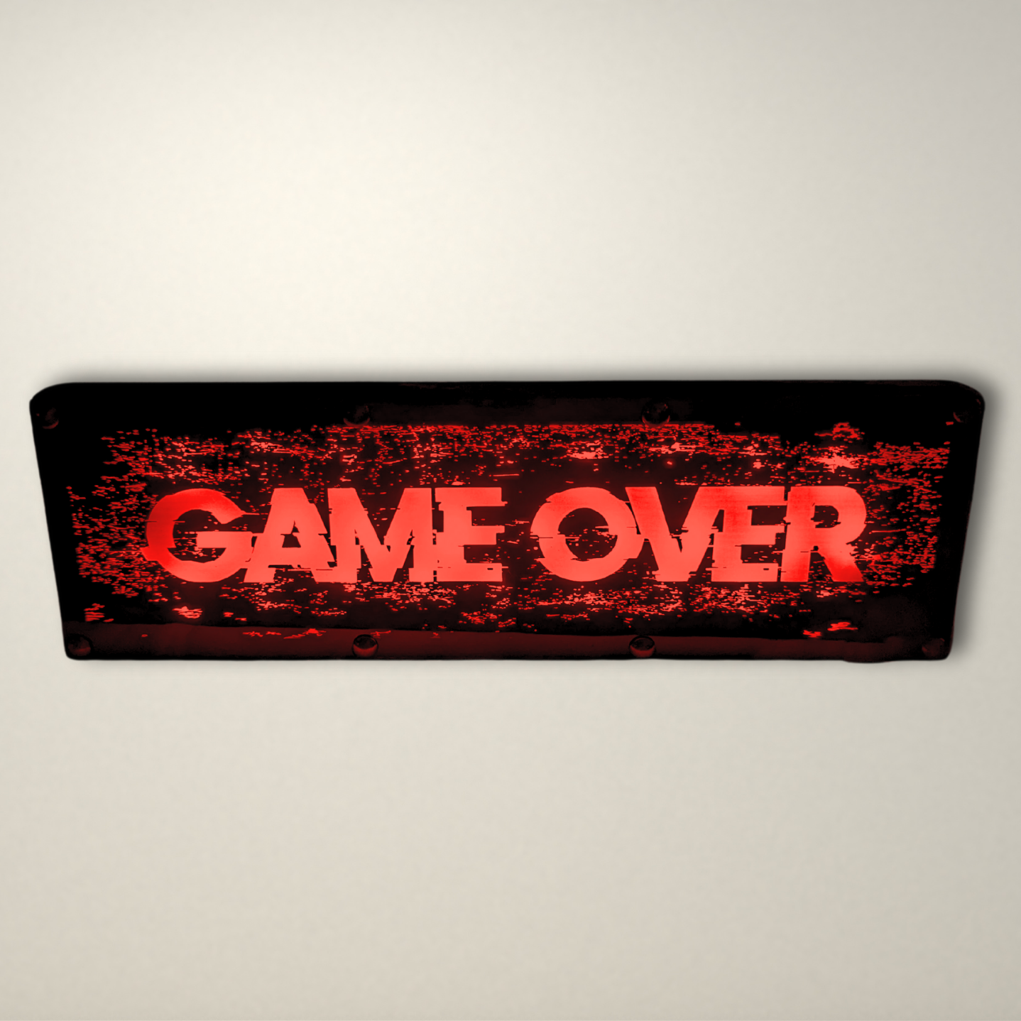 GAME OVER LED Lightbox Small