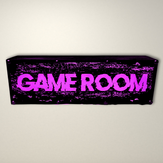 Game Room LED Lightbox Small