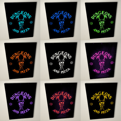 Dungeons and Pizza LED Lightbox