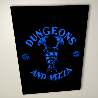 Dungeons and Pizza LED Lightbox