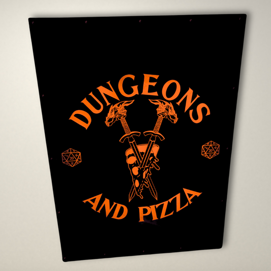 Dungeons and Pizza LED Lightbox