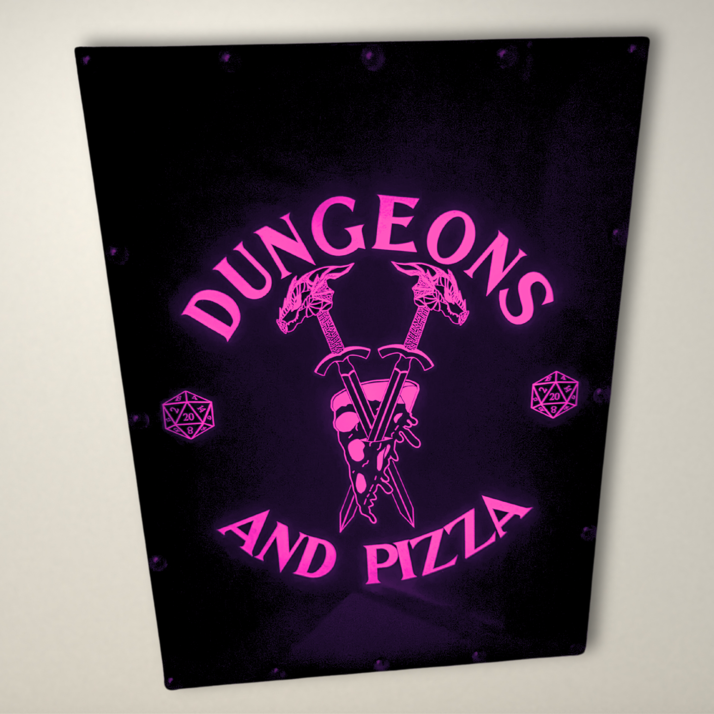 Dungeons and Pizza LED Lightbox