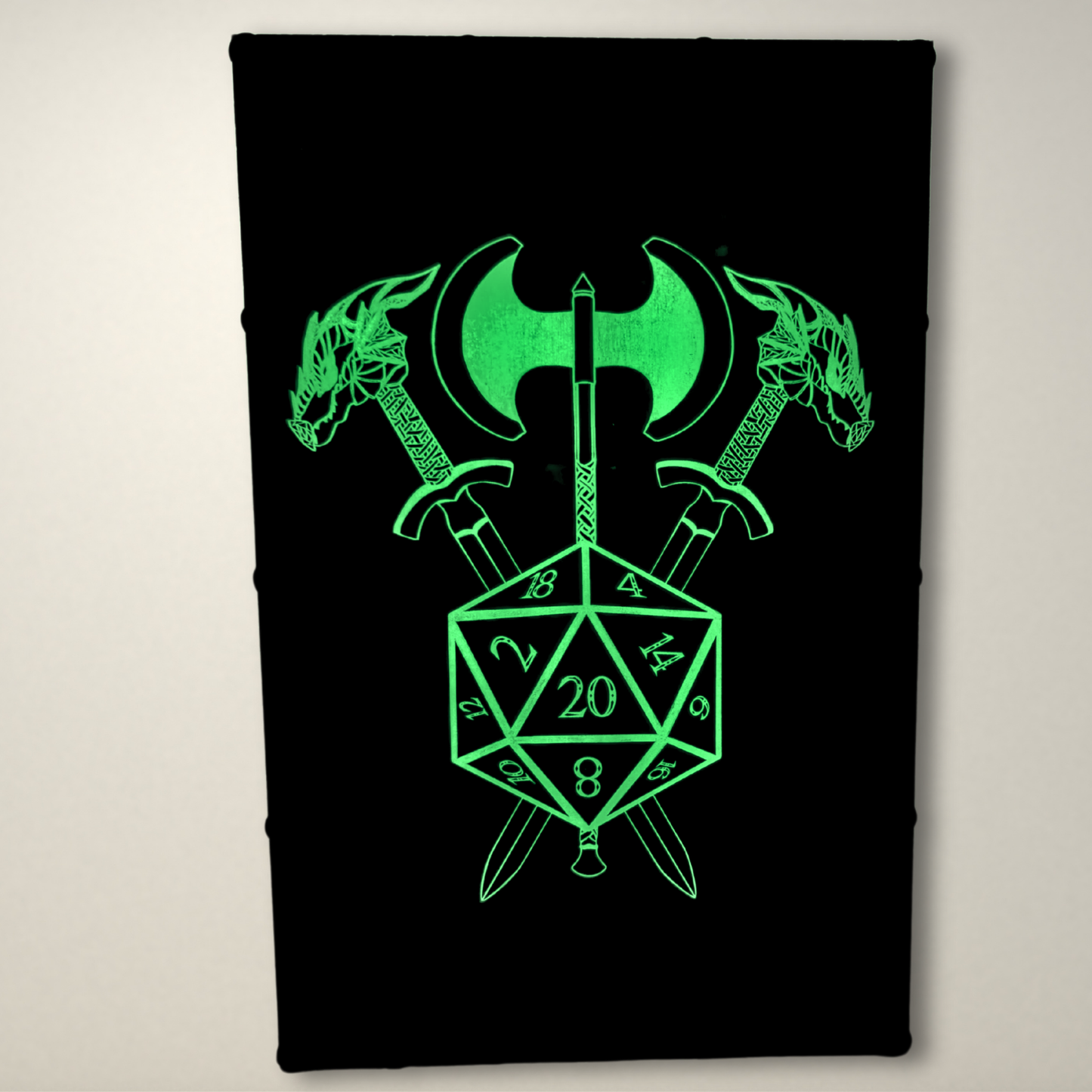Dungeons and Dragons inspired LED Lightbox