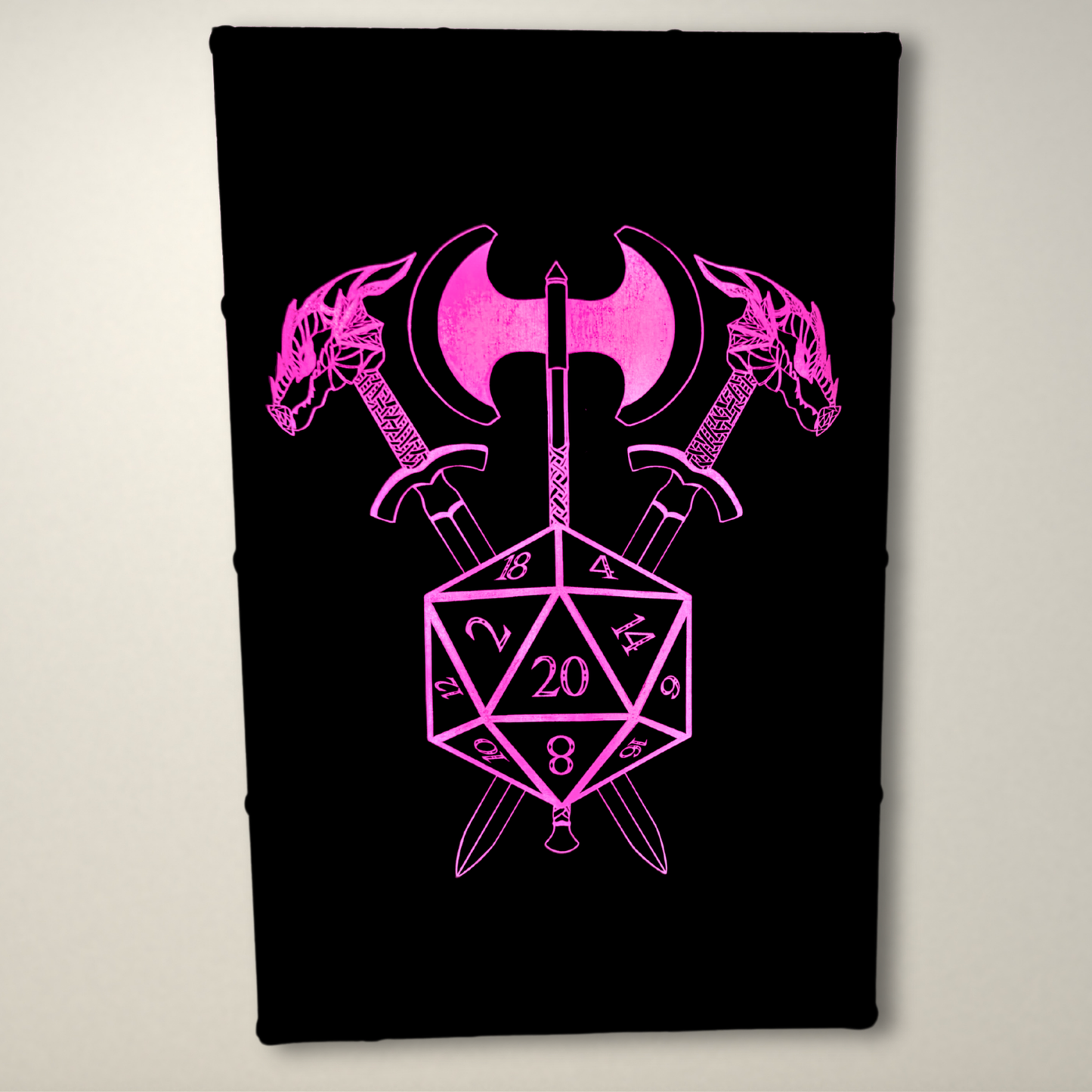 Dungeons and Dragons inspired LED Lightbox