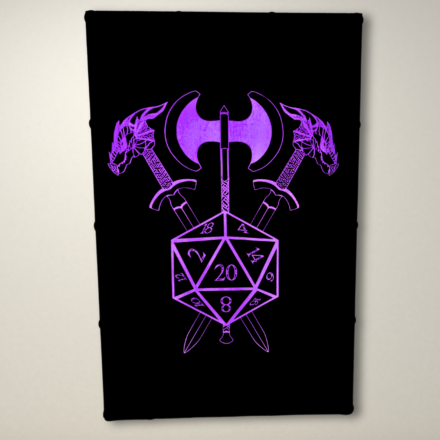 Dungeons and Dragons inspired LED Lightbox