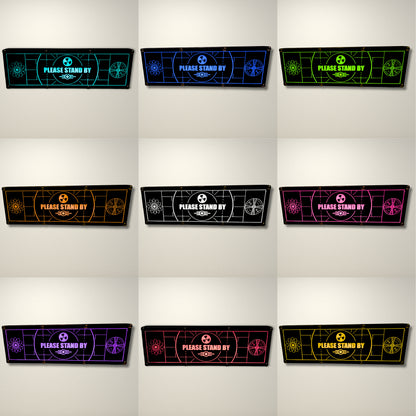 Please Stand By Fallout Inspired LED Lightbox Small