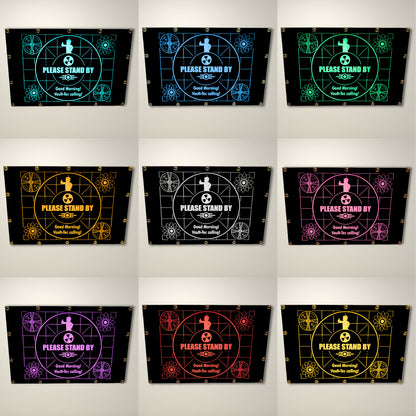 Please Stand By Fallout Inspired LED Lightbox Medium