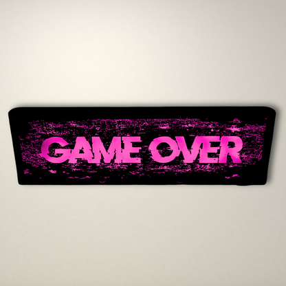 GAME OVER LED Lightbox Small