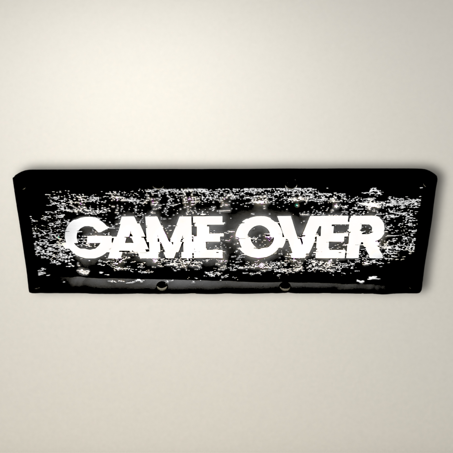 GAME OVER LED Lightbox Small