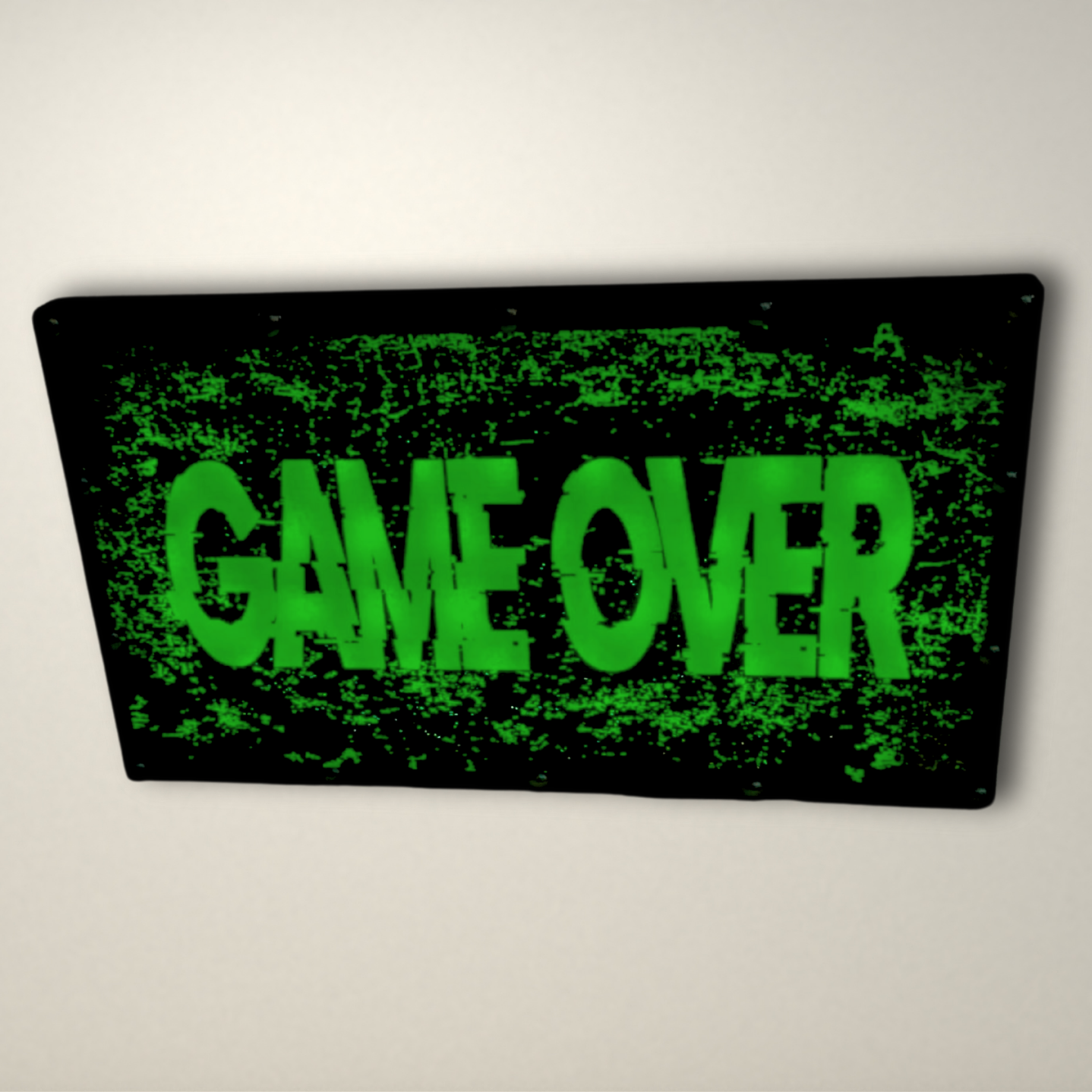 Game Over LED Lightbox Medium
