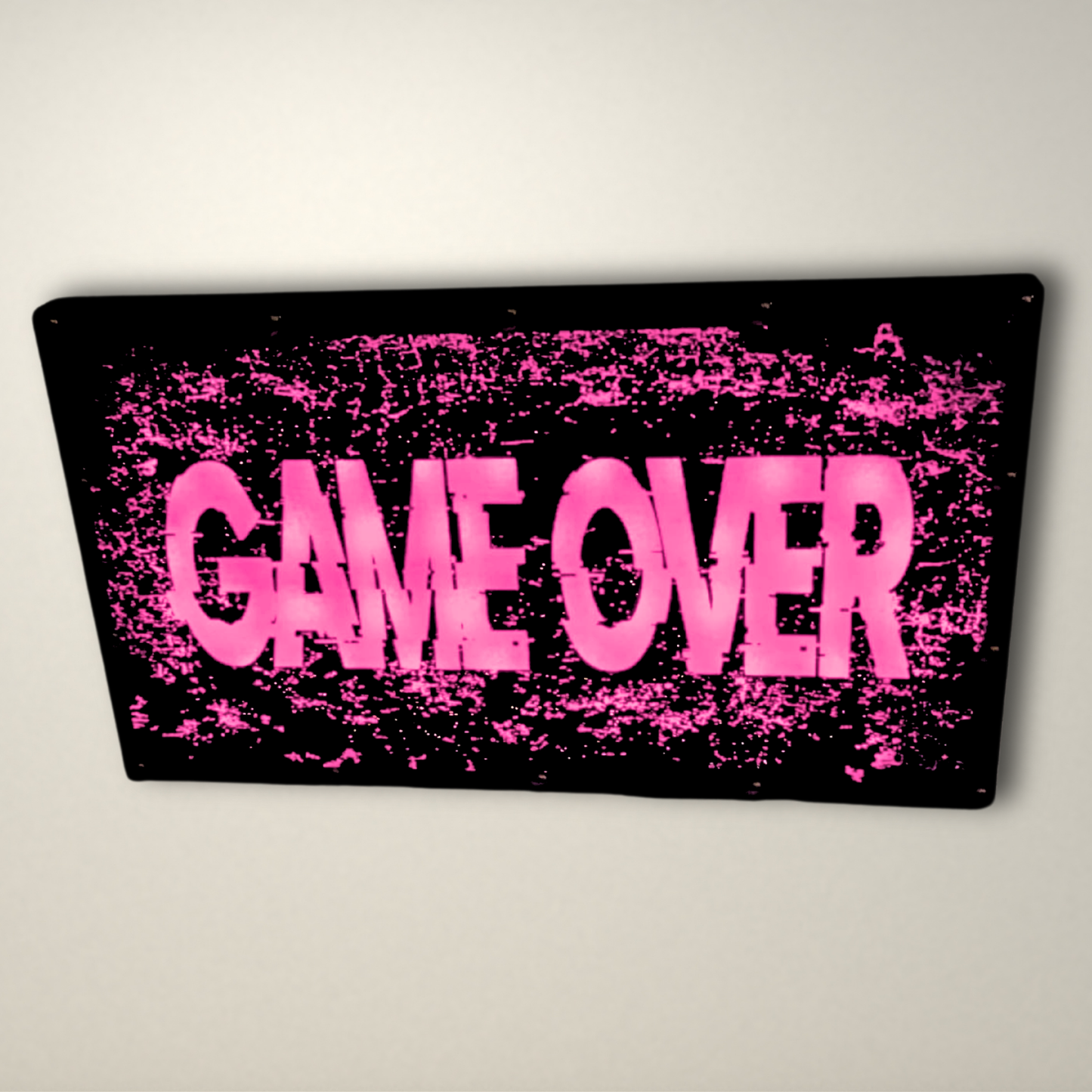 Game Over LED Lightbox Medium