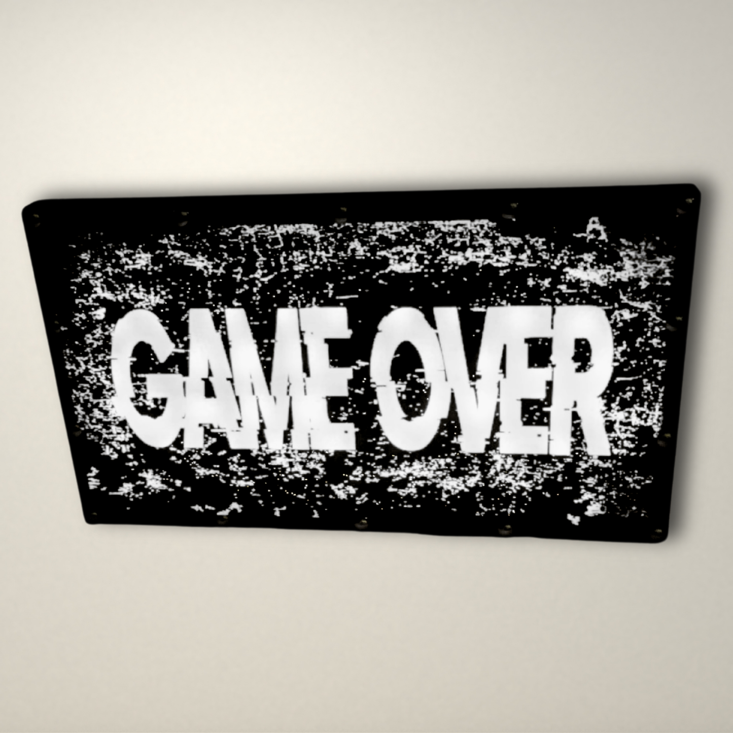 Game Over LED Lightbox Medium