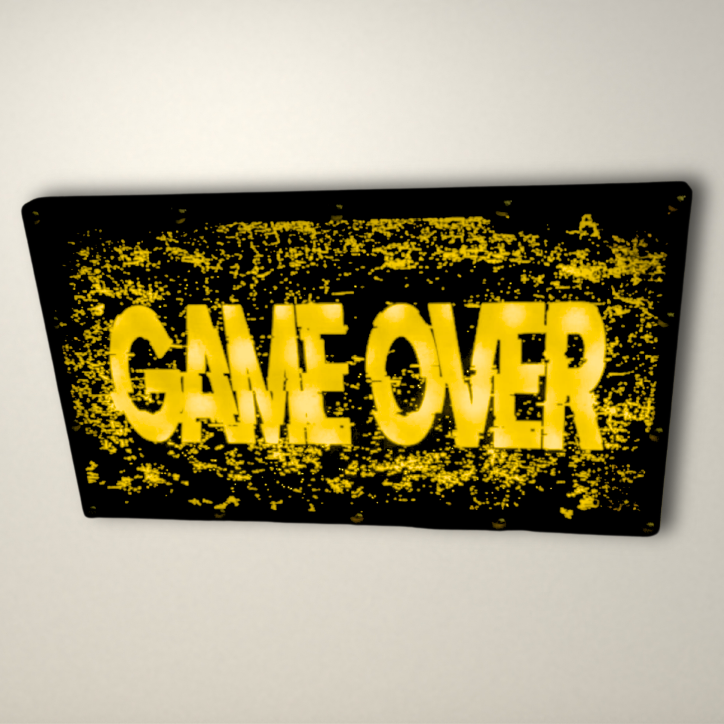 Game Over LED Lightbox Medium