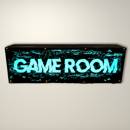 Game Room LED Lightbox Small