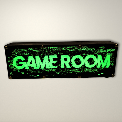 Game Room LED Lightbox Small