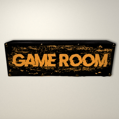 Game Room LED Lightbox Small