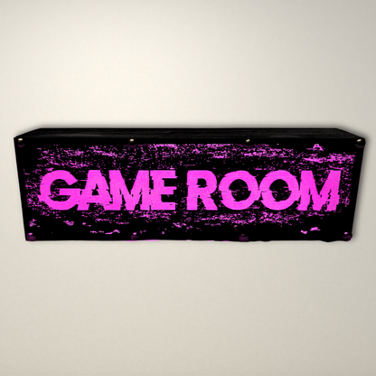 Game Room LED Lightbox Small