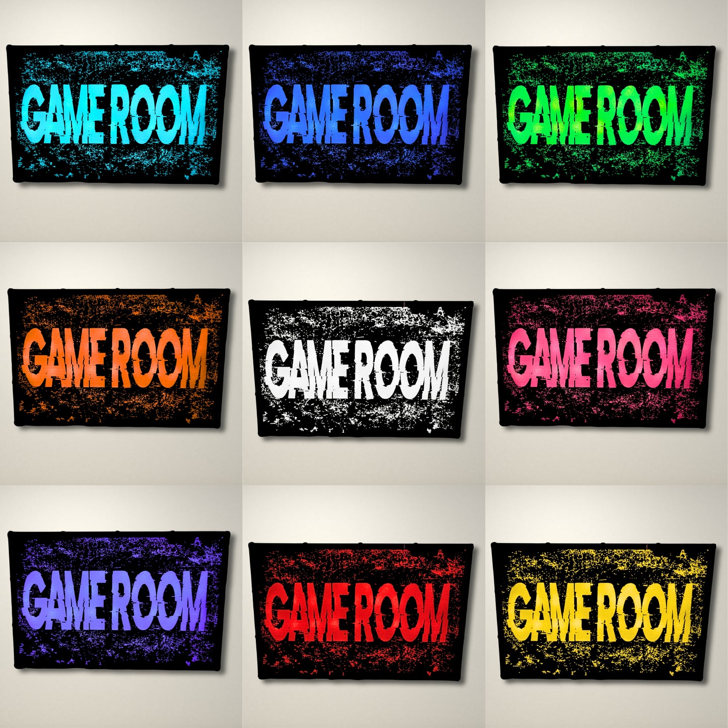 Game Room LED Lightbox Medium