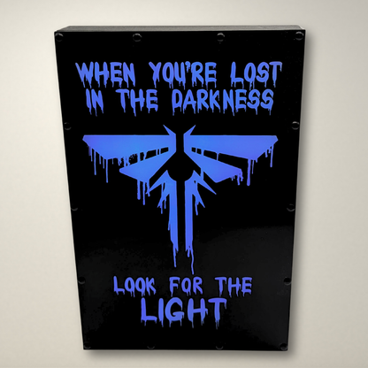 The last of us Fireflies Inspired LED Light Box