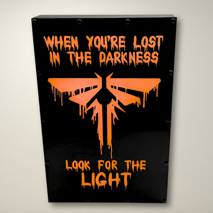 The last of us Fireflies Inspired LED Light Box