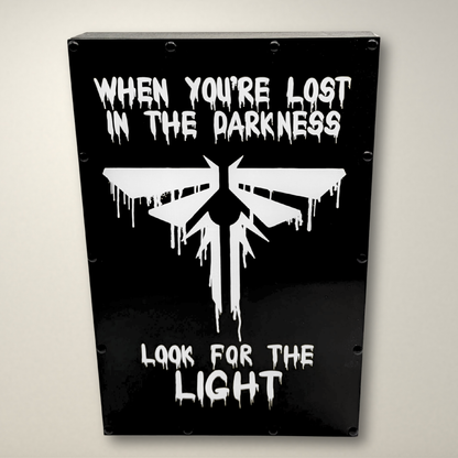 The last of us Fireflies Inspired LED Light Box