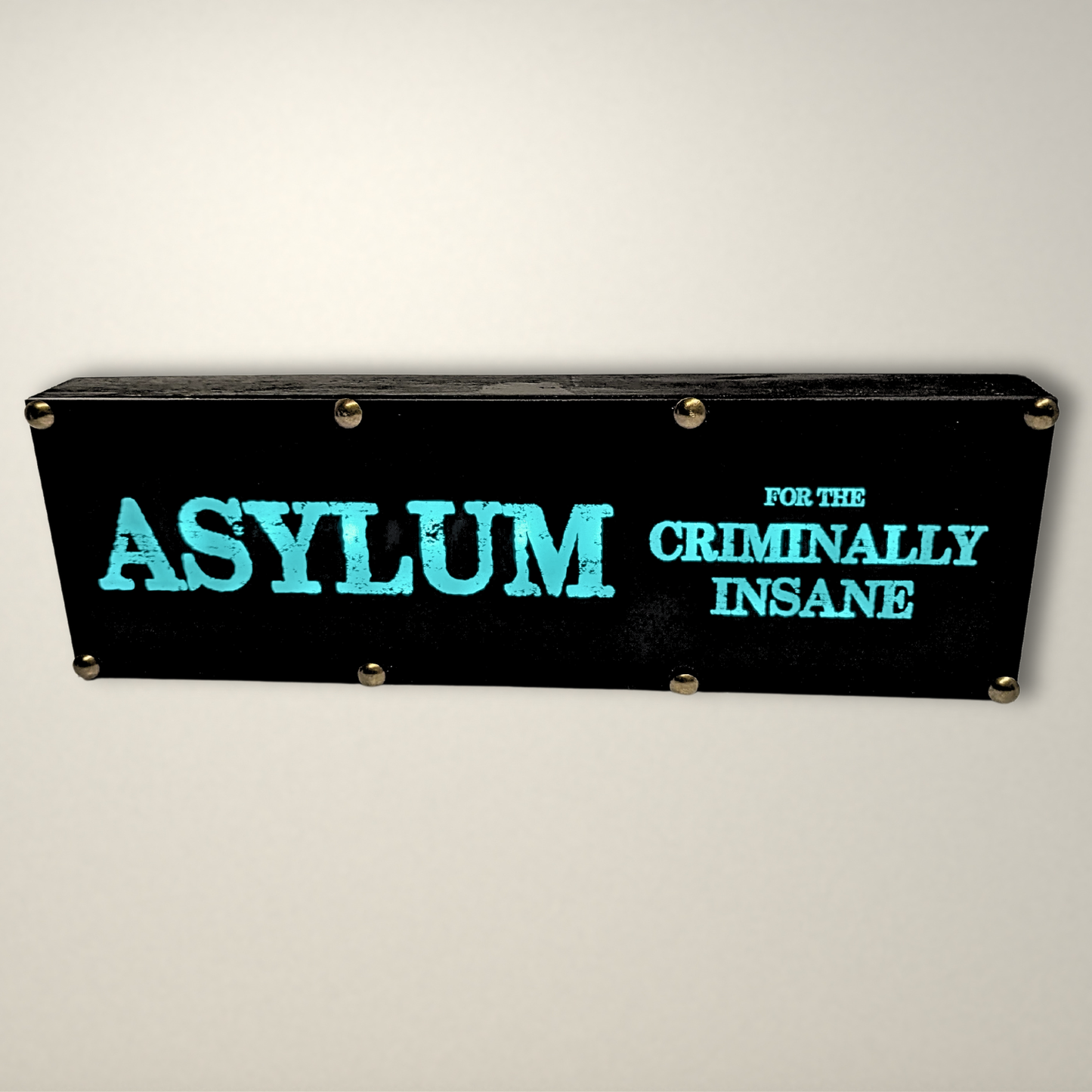 Asylum for the Criminally Insane LED Light Box