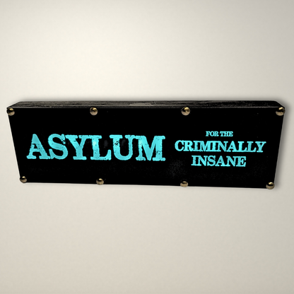 Asylum for the Criminally Insane LED Light Box
