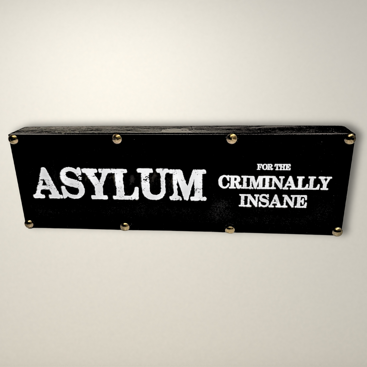 Asylum for the Criminally Insane LED Light Box