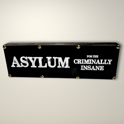 Asylum for the Criminally Insane LED Light Box