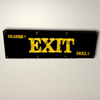 Exit LED Lightbox