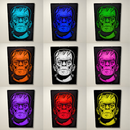 Frankensteins monster Horror LED Lightbox