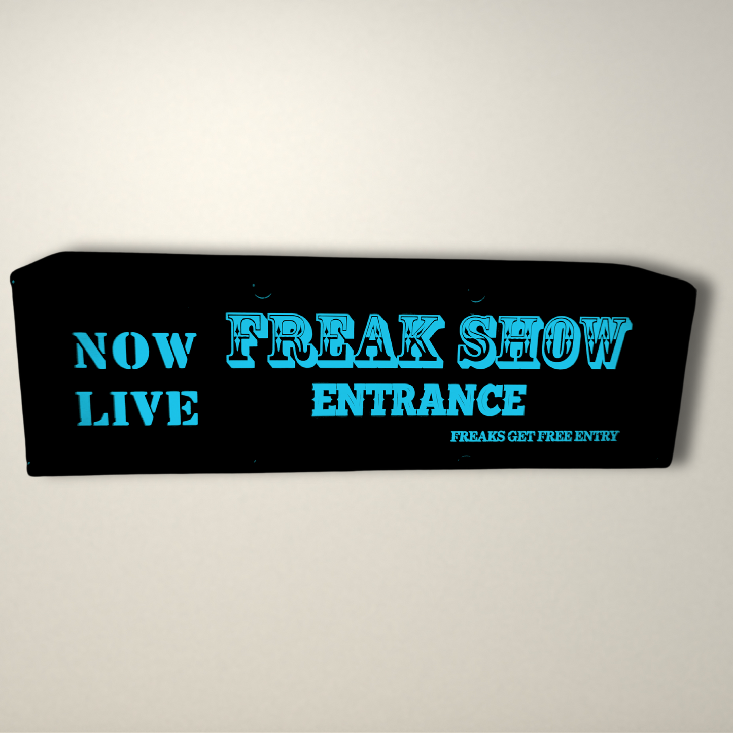 FREAK SHOW Entrance LED Lightbox Small
