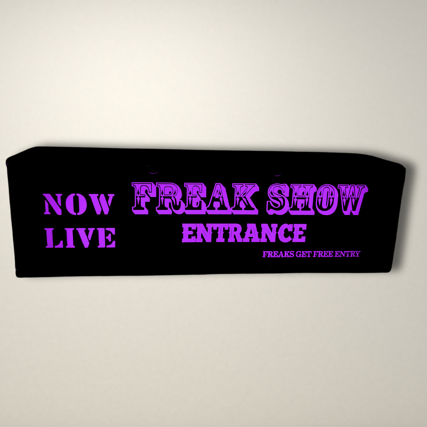 FREAK SHOW Entrance LED Lightbox Small