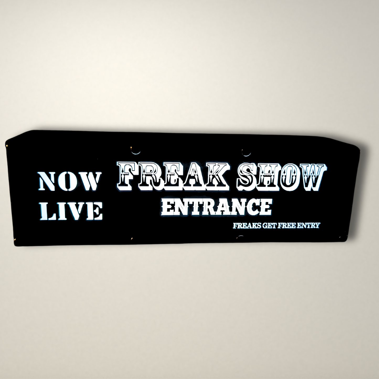 FREAK SHOW Entrance LED Lightbox Small